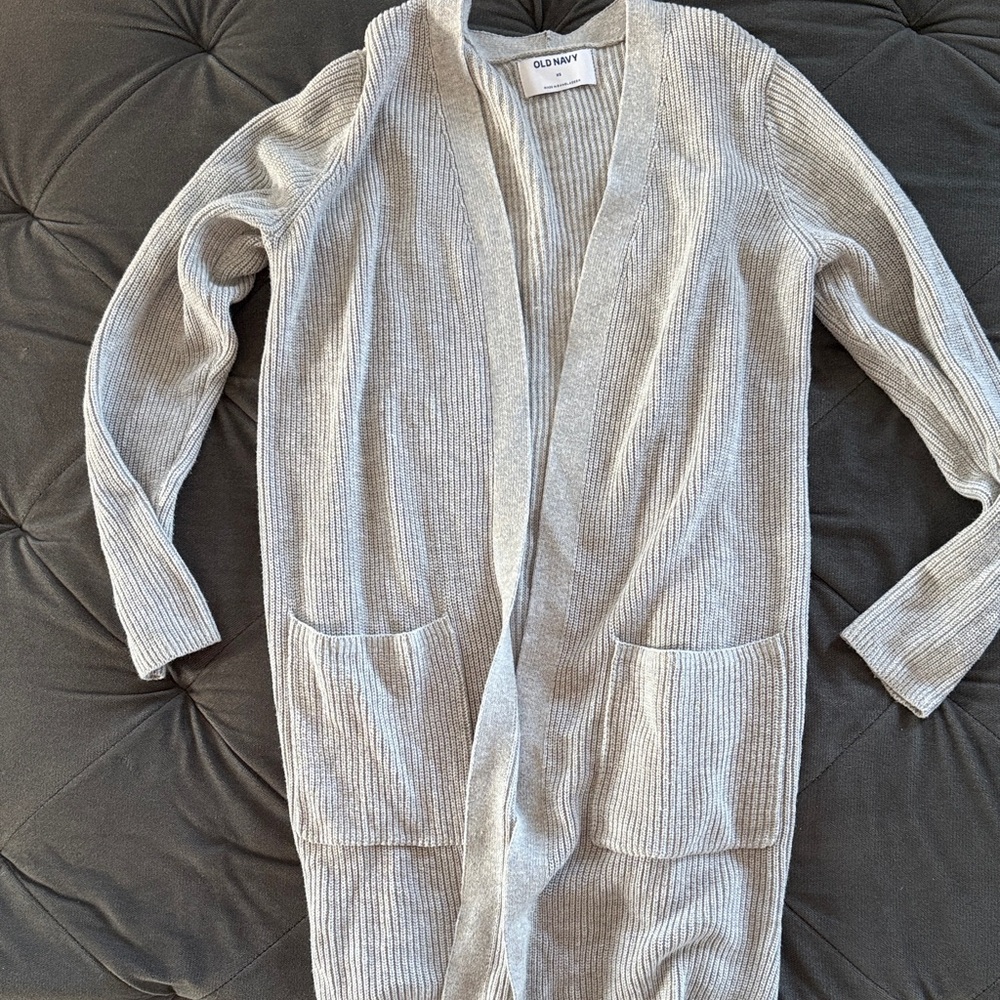 Old Navy Light Gray Women's Cardigan